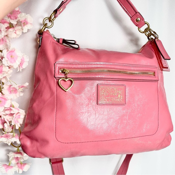 Coach Pink Shoulder Bag - Picture 7 of 14